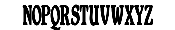 Shrewsbury-Condensed Bold Font UPPERCASE