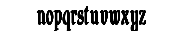 Shrewsbury-Condensed Bold Font LOWERCASE