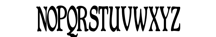 Shrewsbury-Condensed Font UPPERCASE