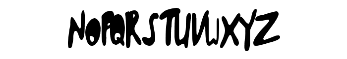 ShwedyBawls Font UPPERCASE