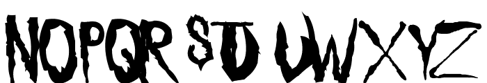 Sickness Font UPPERCASE