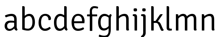 Signika-Light Font LOWERCASE