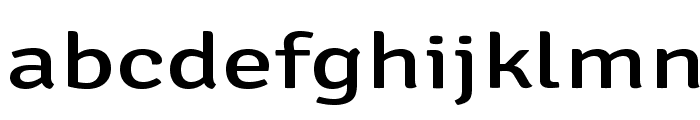 SignikaNegative-Regular Font LOWERCASE
