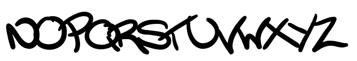 SilkyWritten Font UPPERCASE
