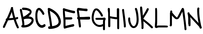 Silly Games Regular Font LOWERCASE
