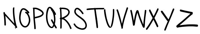 SillyGames-Thin Font LOWERCASE