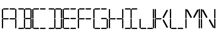 Silverball Bold Font UPPERCASE