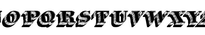 Silvestre Relief Font UPPERCASE