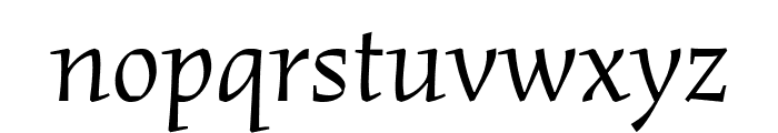 Simonetta Italic Font LOWERCASE