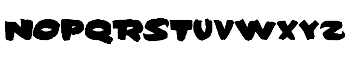 Sin City Font UPPERCASE