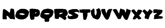 Sin City Font LOWERCASE
