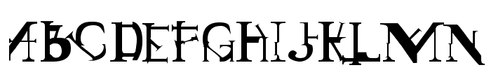 Sin Gothic Font LOWERCASE