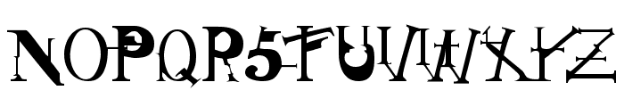 Sin Gothic Font LOWERCASE