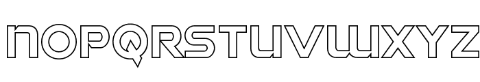 Singapore Sling Outline Font LOWERCASE