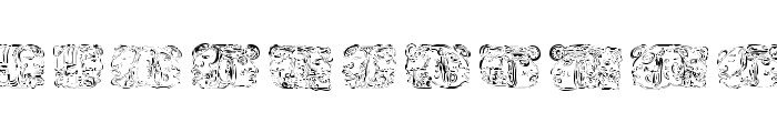 Sipirit of Montezuma Four Font LOWERCASE