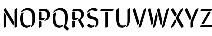 SirinStencil-Regular Font UPPERCASE