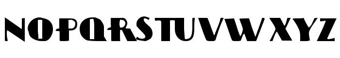 Sissyneck Font UPPERCASE