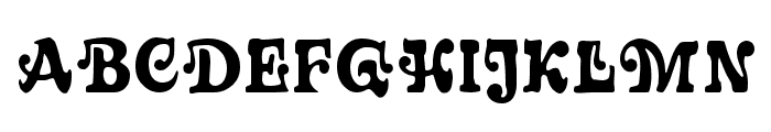 Sixties Font UPPERCASE