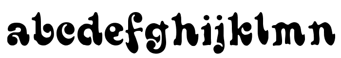 Sixties Font LOWERCASE