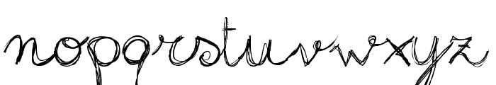 sign-handwriting_demo-version Font LOWERCASE