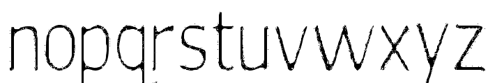 silent witness Font LOWERCASE