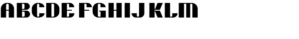 Skaiki EF Black Font UPPERCASE