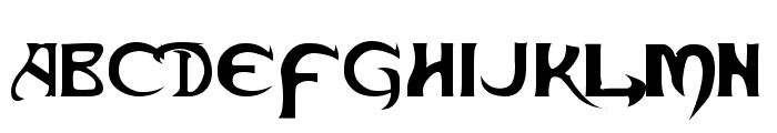 Skeksis Normal Font LOWERCASE
