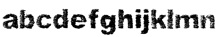 SketchMe Regular Font LOWERCASE