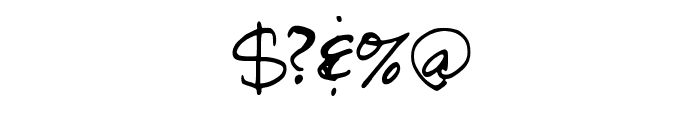 SketchyArch Font OTHER CHARS