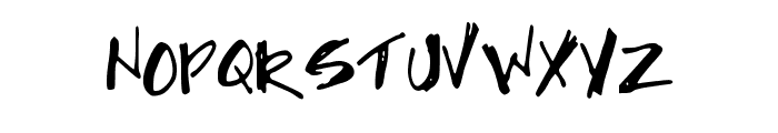 SketchyArch Font LOWERCASE
