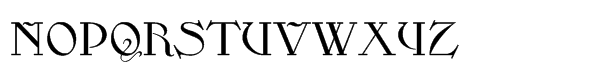 Skjald Regular Font UPPERCASE