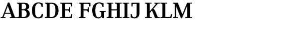 Skopex Serif-Bold Caps Font UPPERCASE
