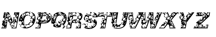 Skullvetica Font UPPERCASE