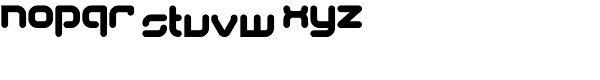 Sky Wing Bold Font LOWERCASE