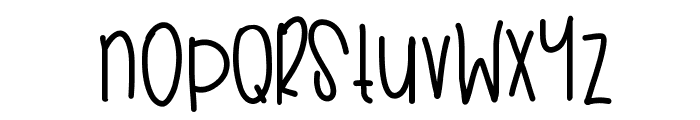 SkyDunkWishes Font LOWERCASE