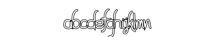 SkyFanci-Regular Font LOWERCASE