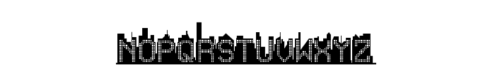 Skyline Font UPPERCASE