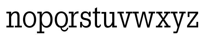 SlabTallX Font LOWERCASE