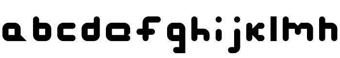 Slashman Regular Font LOWERCASE