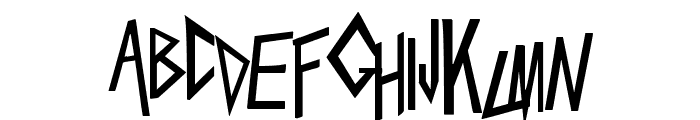 Slaytanic Font UPPERCASE