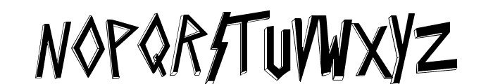 Slaytanic Font LOWERCASE