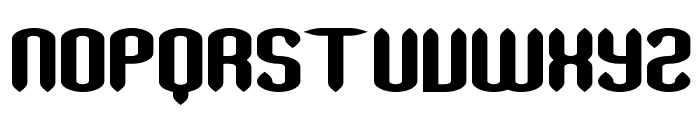 Slender Stubby BRK Font UPPERCASE