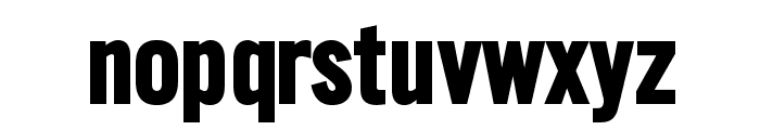 SlimSansSerif-Bold Font LOWERCASE