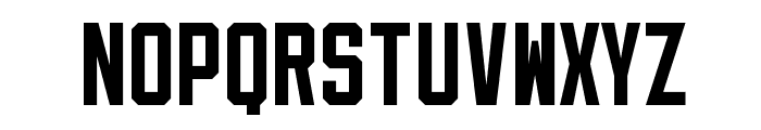 Slimfit Font UPPERCASE