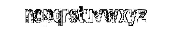 SlotMachine Font LOWERCASE