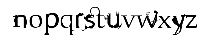 Sloth Font LOWERCASE