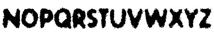 Sludge-Bucket Font UPPERCASE
