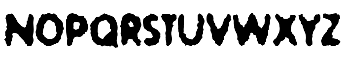 Sludge-Bucket Font LOWERCASE