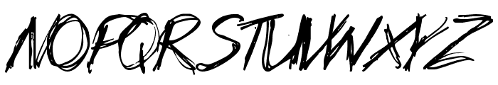 slantorama Font UPPERCASE