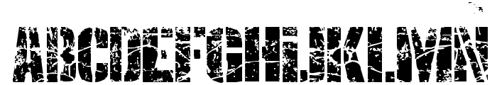 SMASH PUNKERS Font LOWERCASE